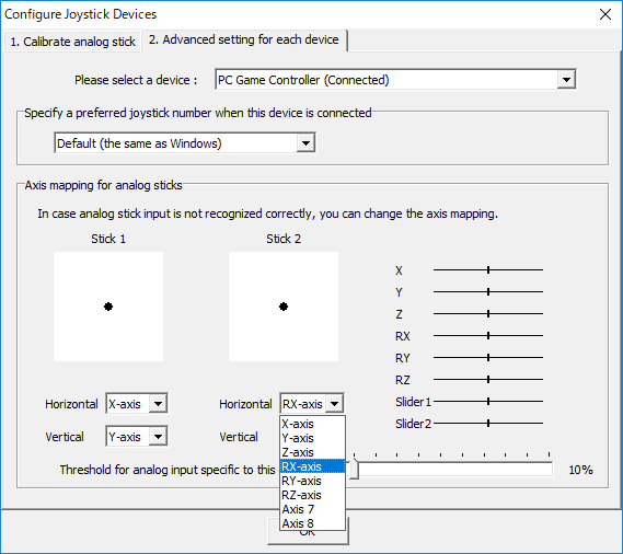 Disable z